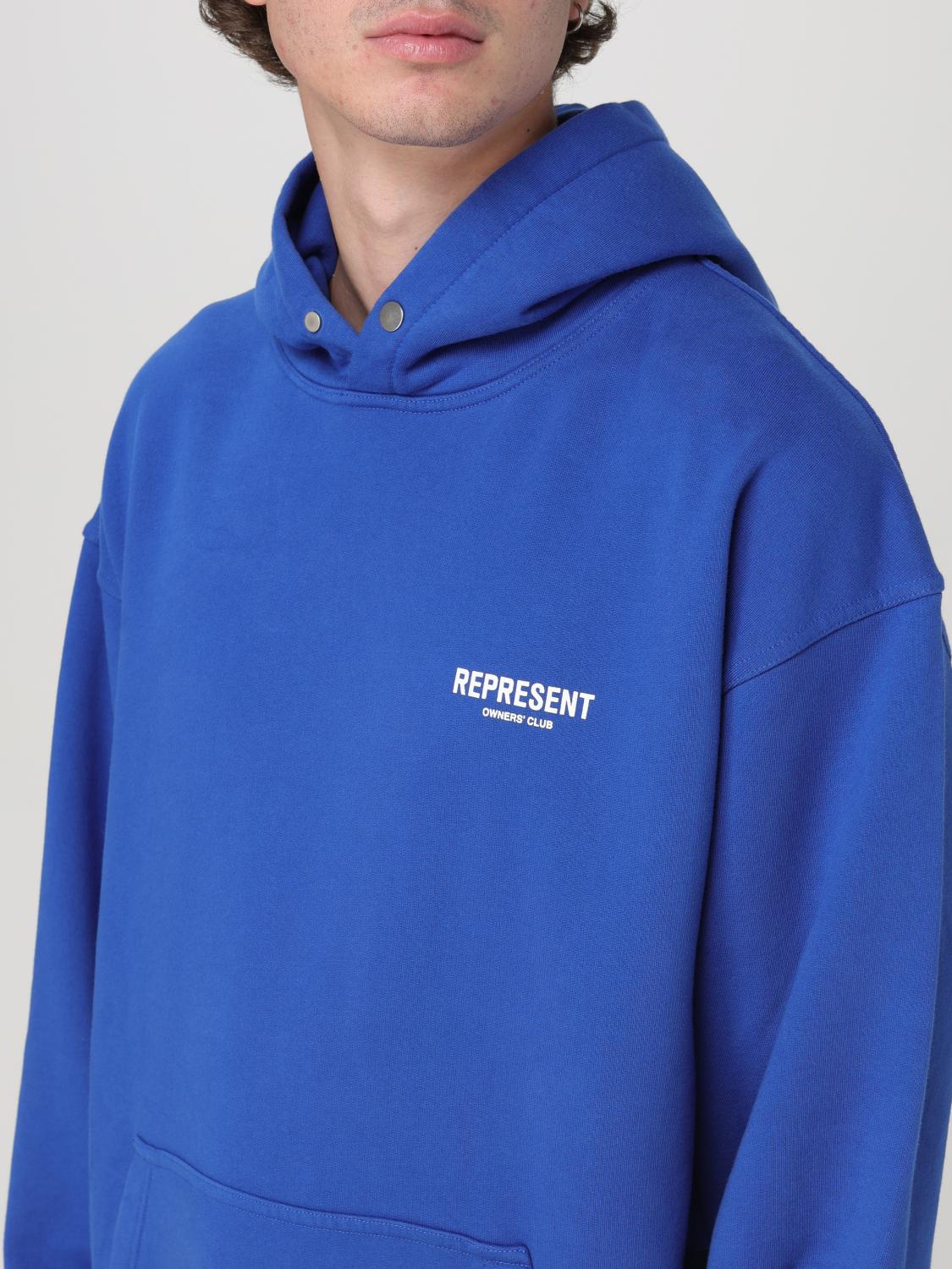 REPRESENT SWEATSHIRT: Pull homme Represent, Bleu - Img 3