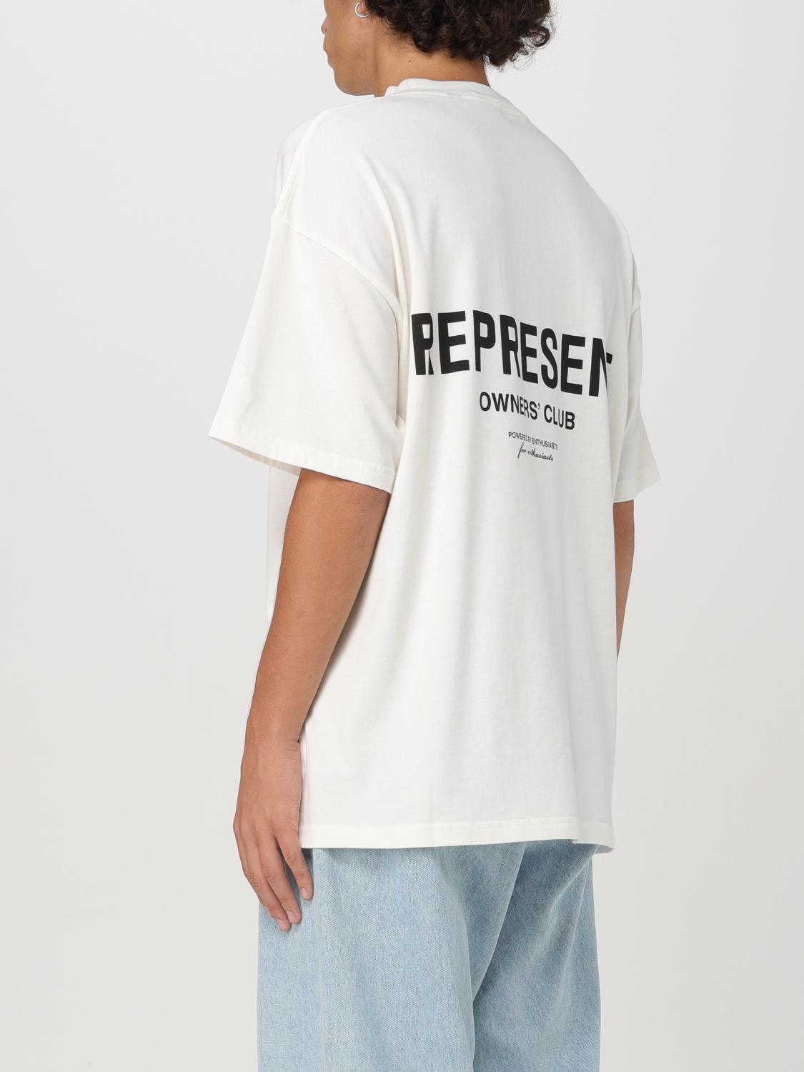 REPRESENT T-SHIRT: T-shirt men Represent, White - Img 2