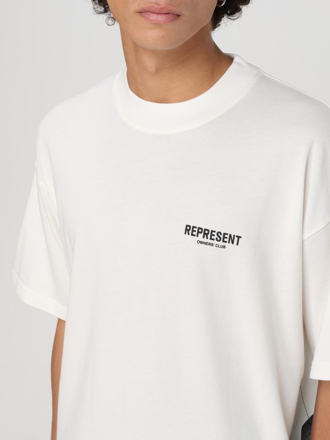 REPRESENT T-SHIRT: T-shirt men Represent, White - Img 3