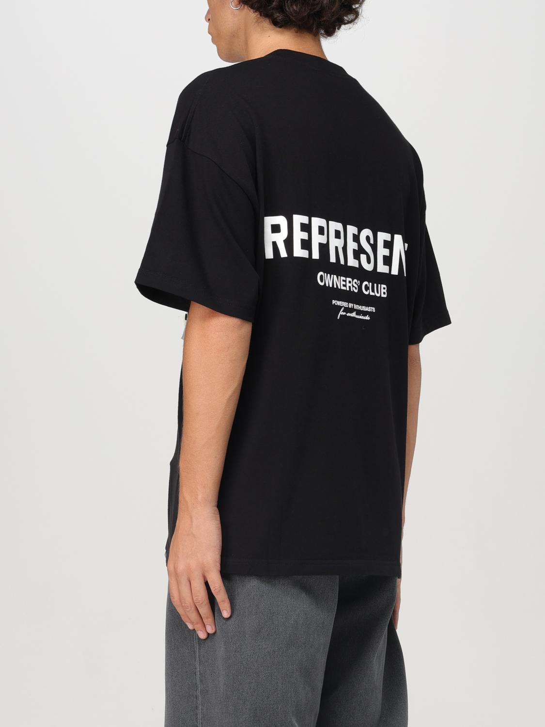 REPRESENT T-SHIRT: T-shirt men Represent, Black - Img 2