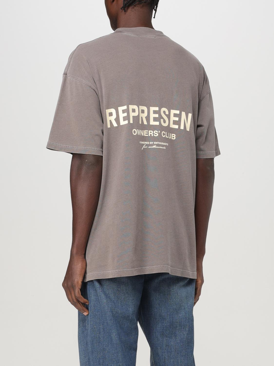 REPRESENT T-SHIRT: T-shirt men Represent, Grey - Img 2