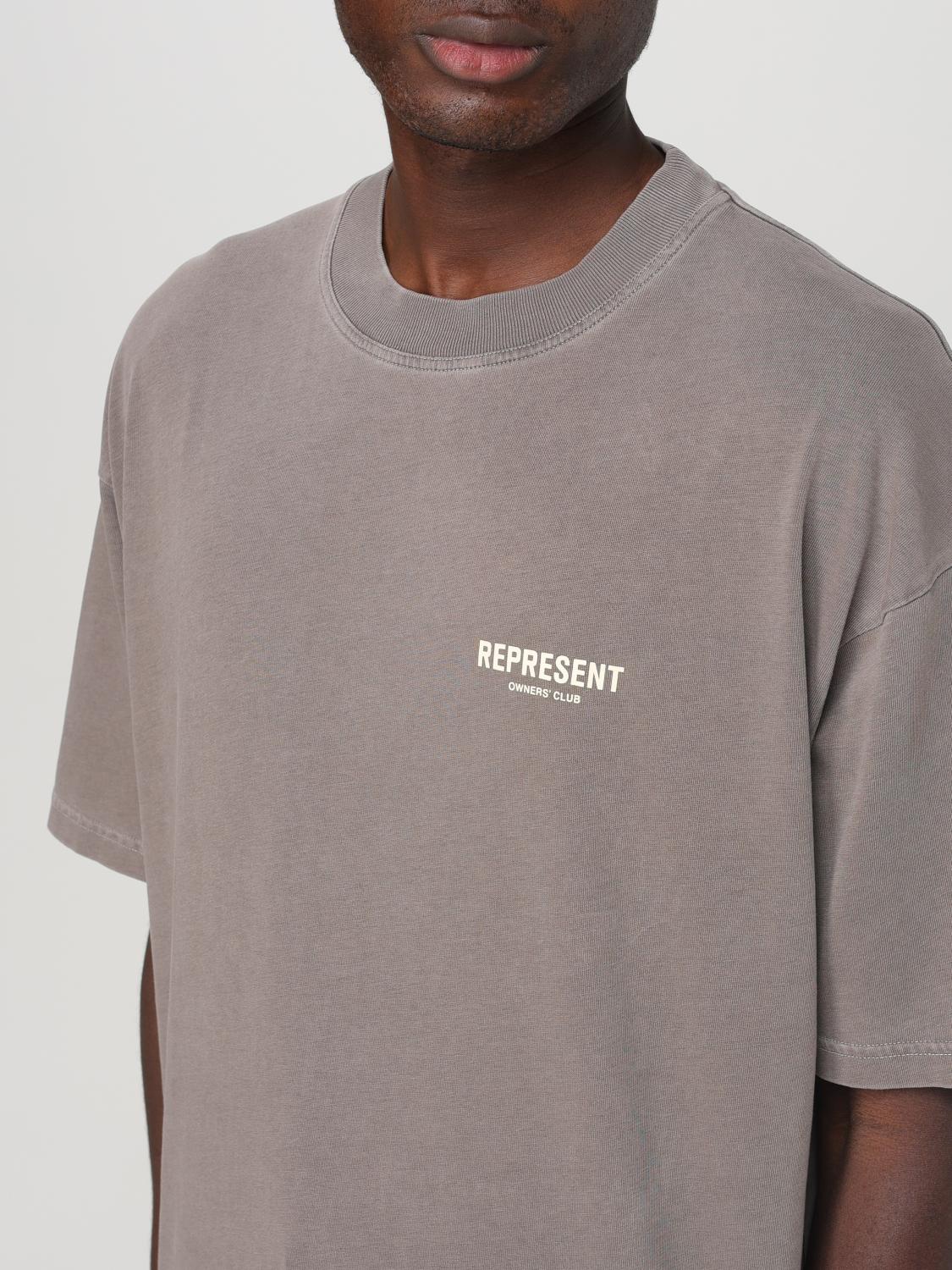 REPRESENT T-SHIRT: T-shirt men Represent, Grey - Img 3