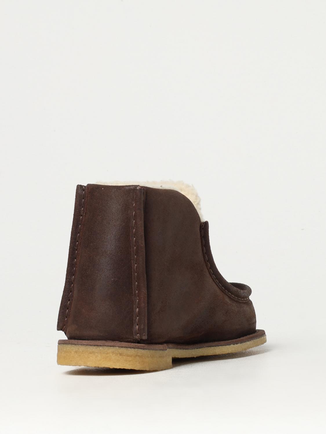 JW ANDERSON BOTTINES PLATES: Bottines plates femme Jw Anderson, Marron - Img 3