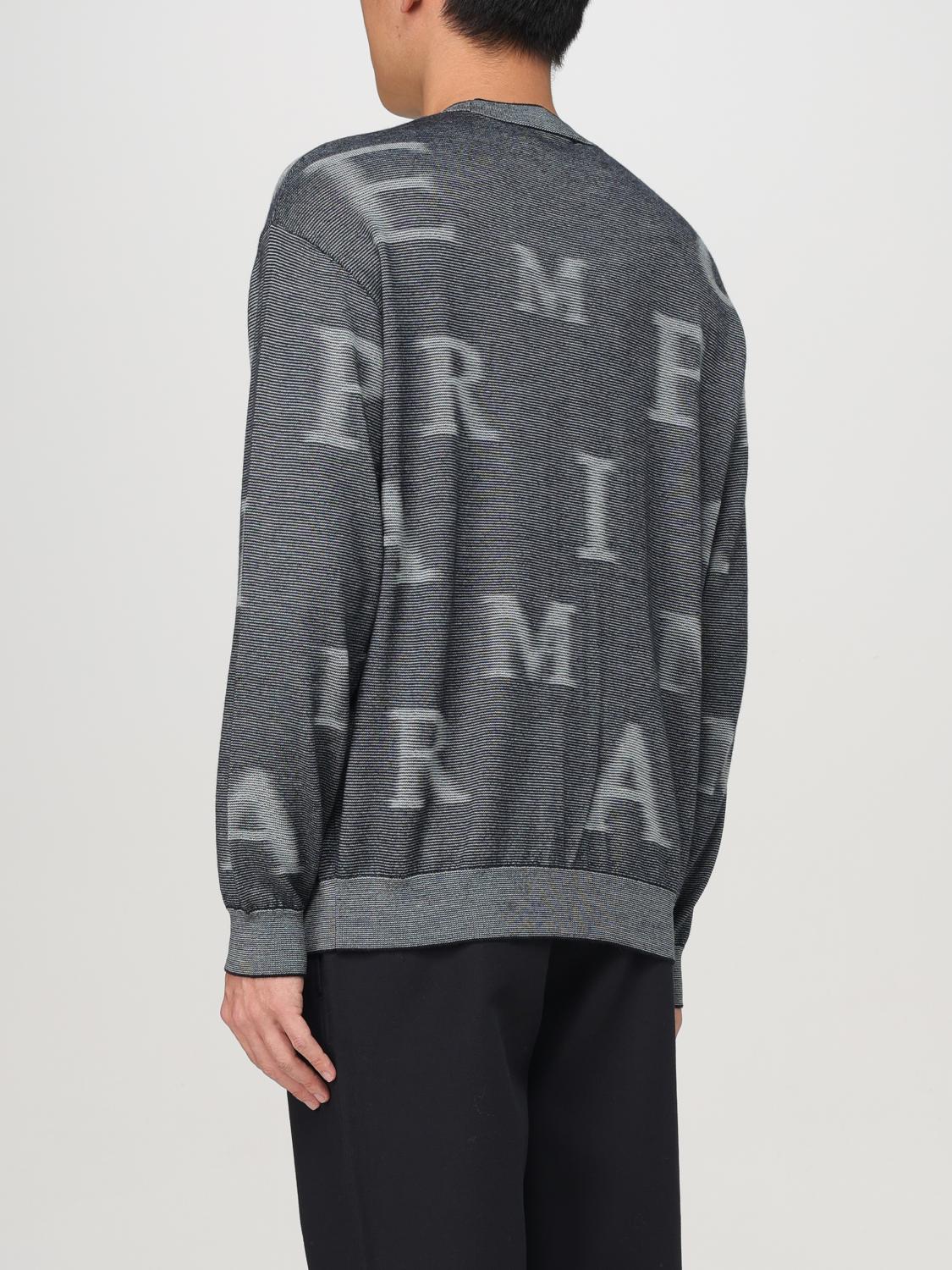 EMPORIO ARMANI SWEATER: Sweater men Emporio Armani, Grey - Img 2