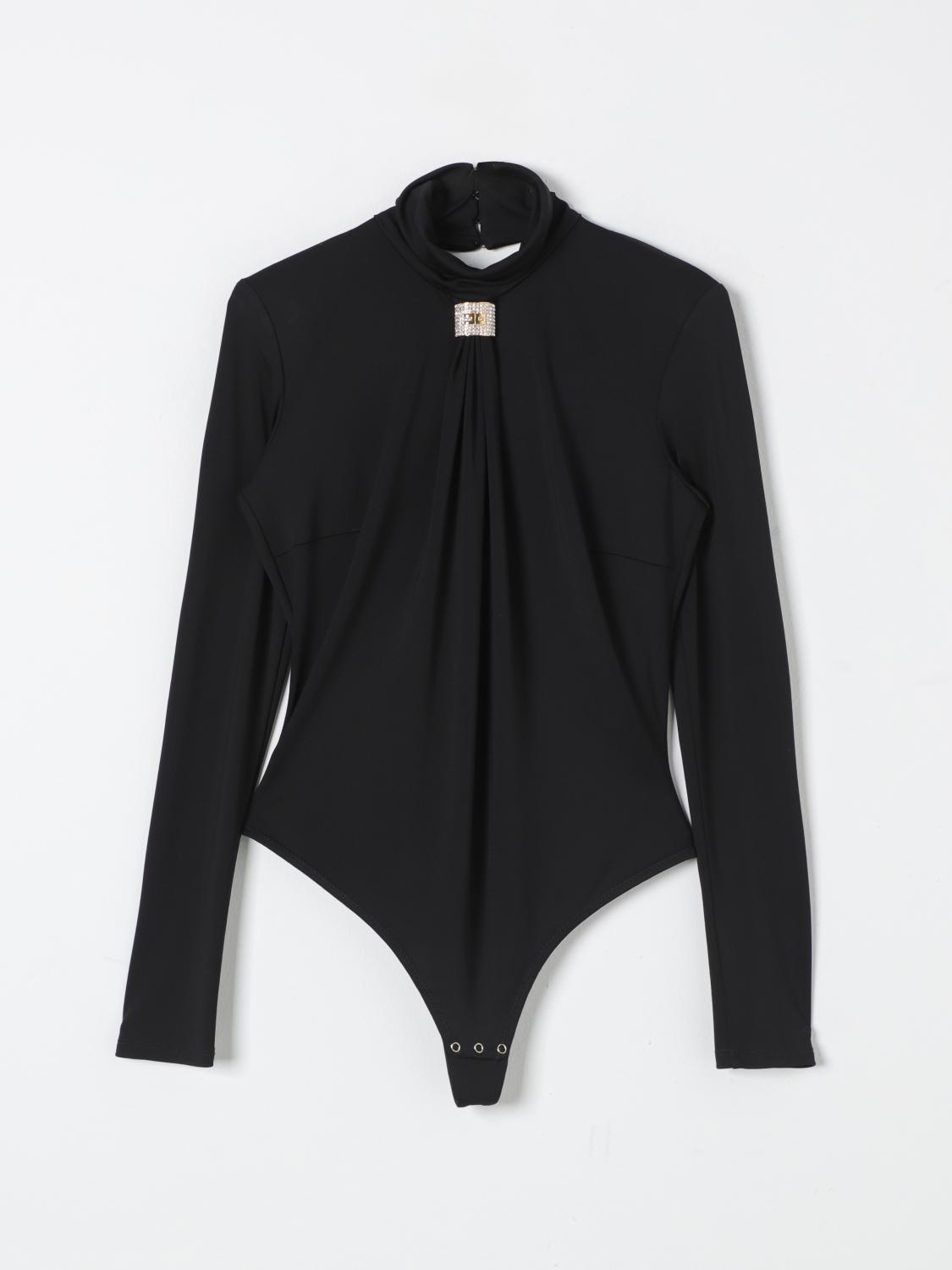 ELISABETTA FRANCHI BODY: Body mujer Elisabetta Franchi, Negro - Img 2