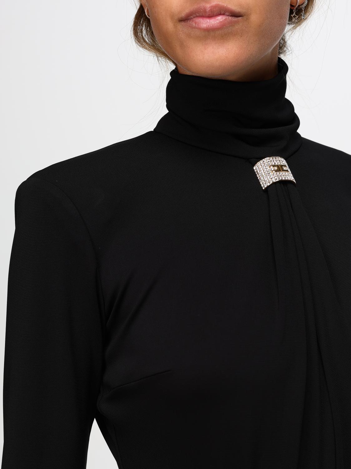 ELISABETTA FRANCHI BODY: Body mujer Elisabetta Franchi, Negro - Img 4