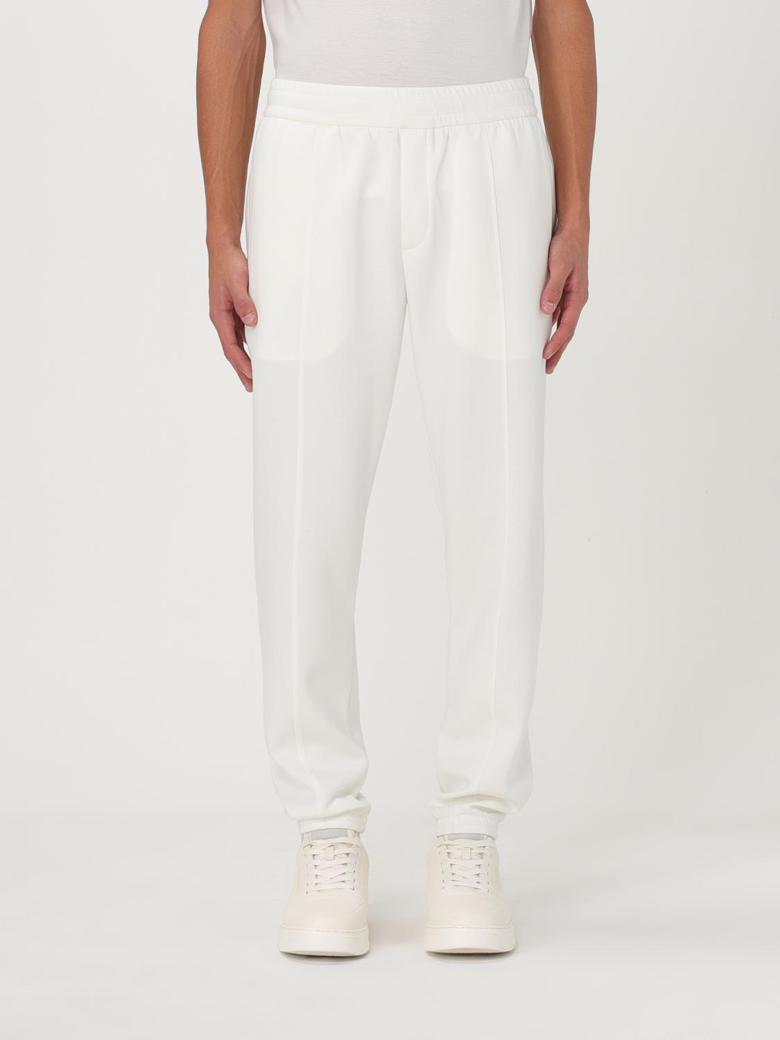 EMPORIO ARMANI PANTS: Pants men Emporio Armani, White - Img 1