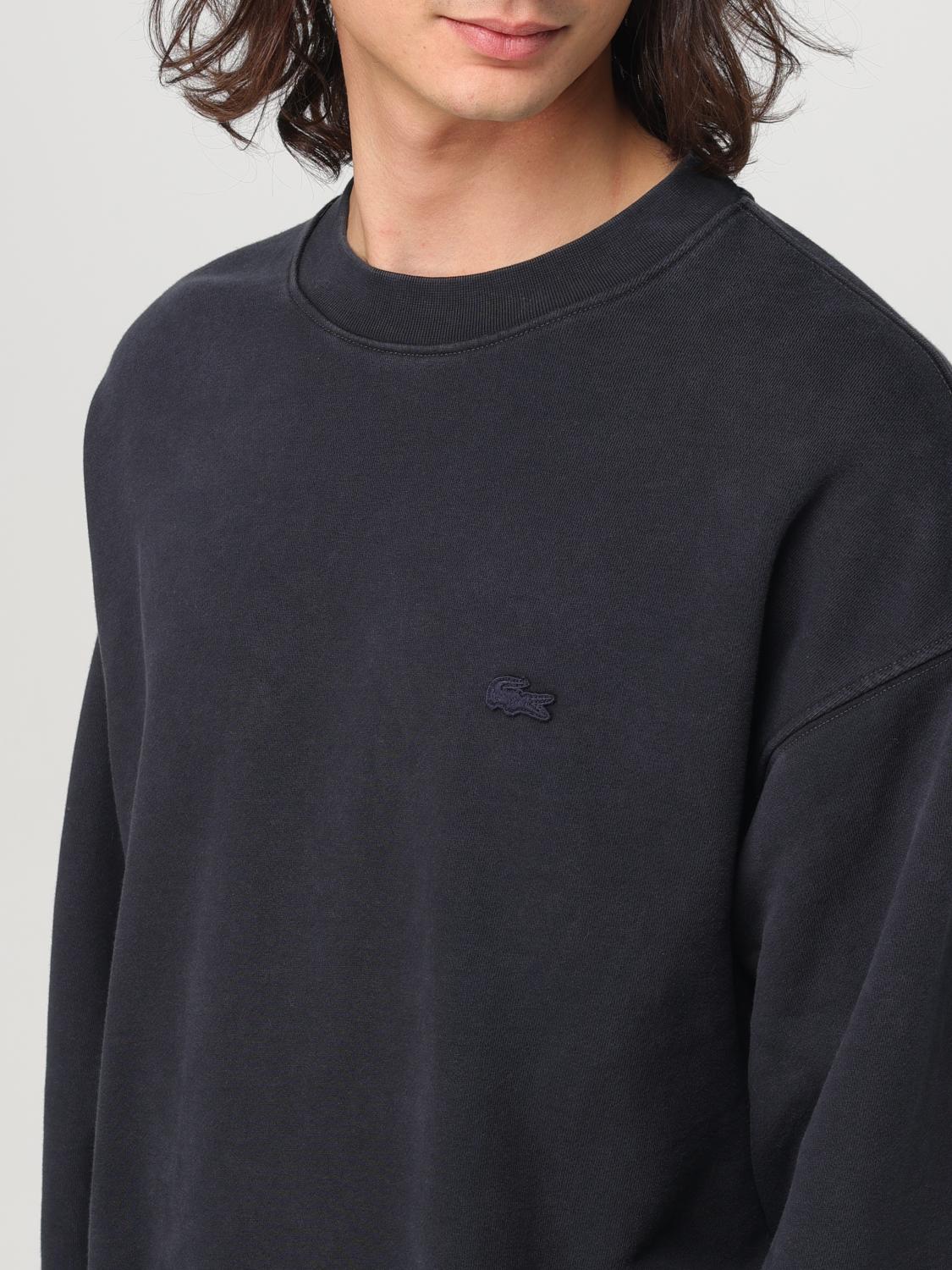 LACOSTE SWEATSHIRT: Sweatshirt men Lacoste, Black - Img 3