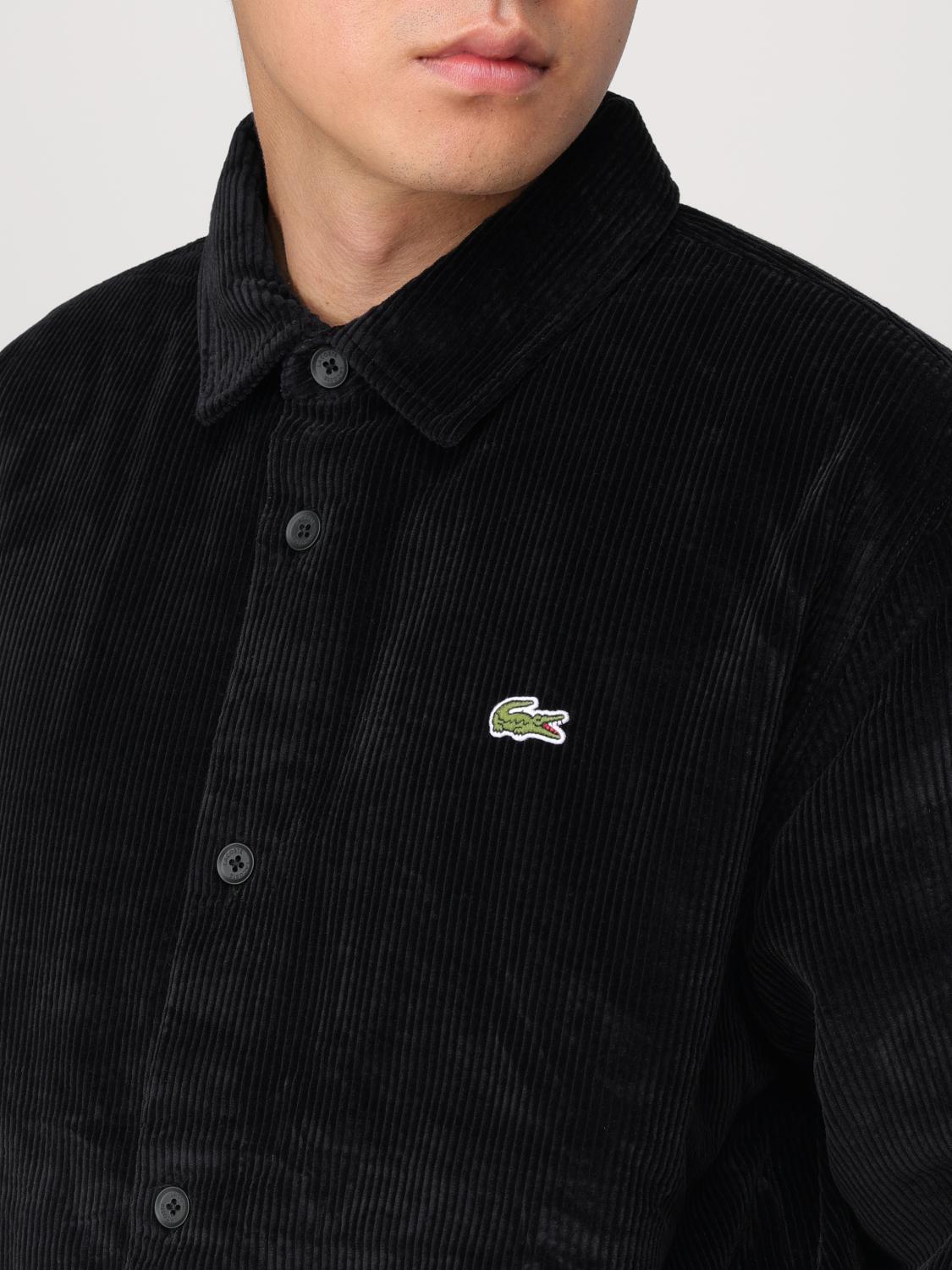 LACOSTE 셔츠: 셔츠 남성 Lacoste, 블랙 - Img 3