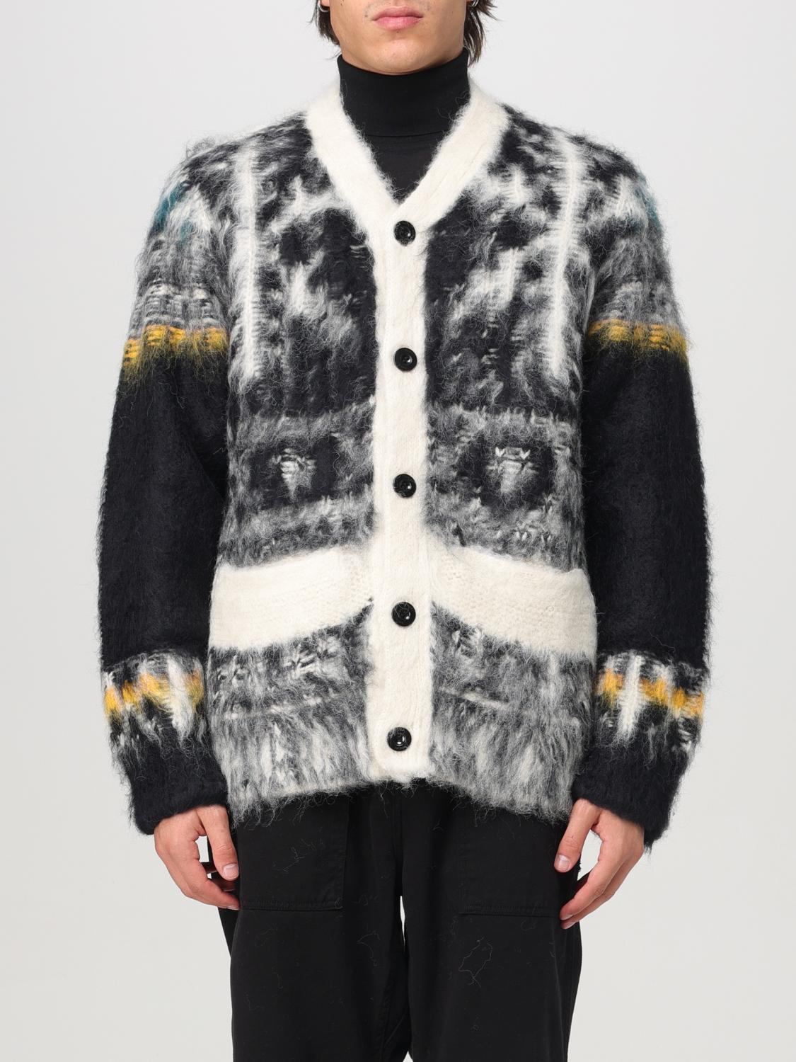 Sacai Cardigan men - Black | 2403514M | GIGLIO.COM