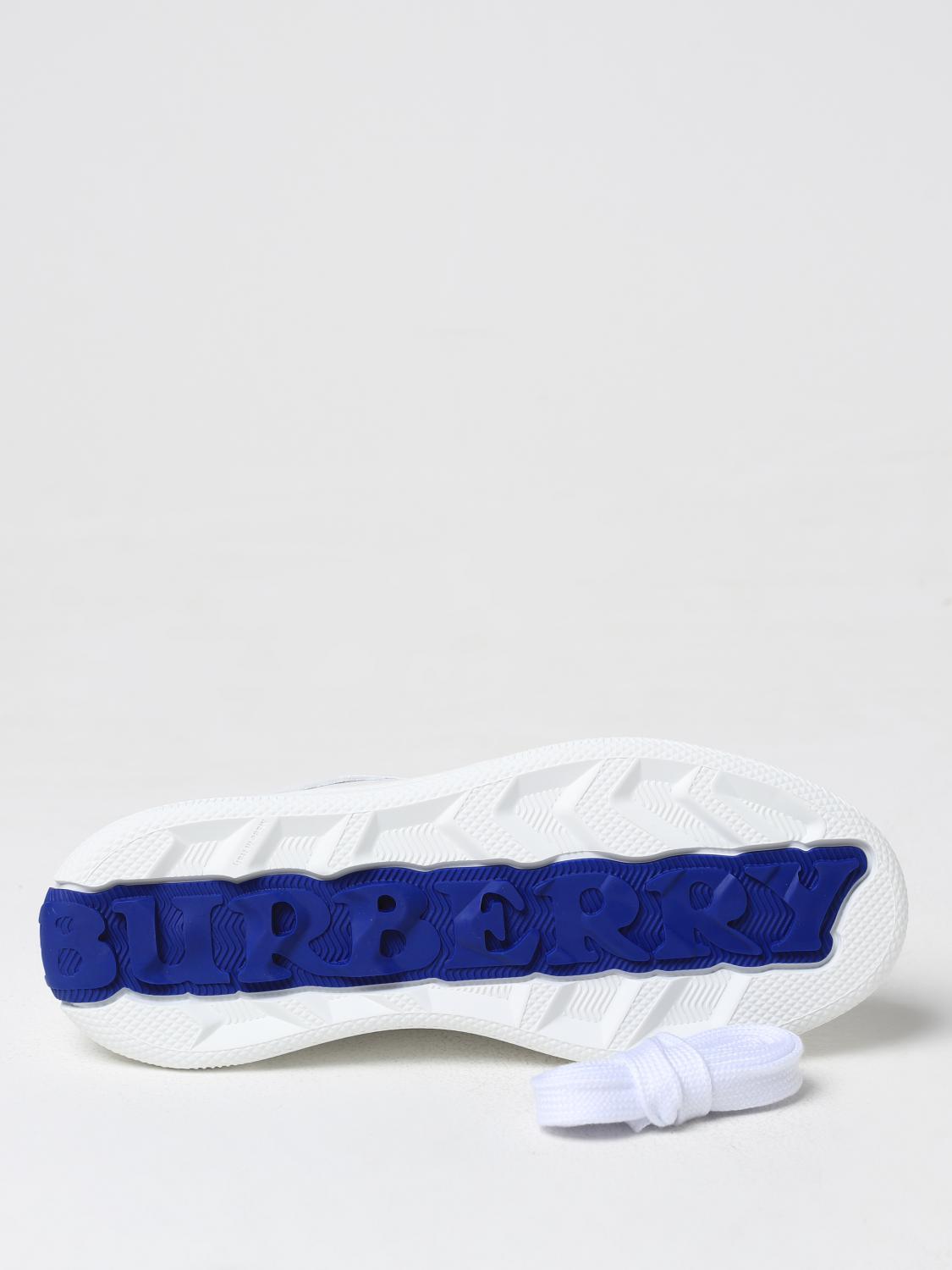BURBERRY SNEAKERS: Sneakers herren Burberry, Weiß - Img 4