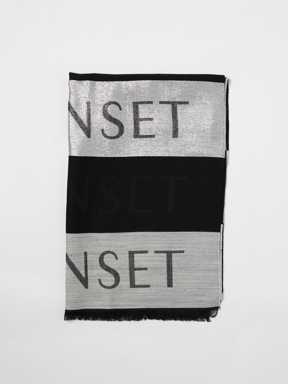 TWINSET SCHAL: Schal damen Twinset, Schwarz - Img 1