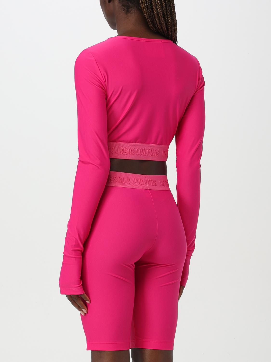 VERSACE JEANS COUTURE TOP: Top mujer Versace Jeans Couture, Fucsia - Img 3