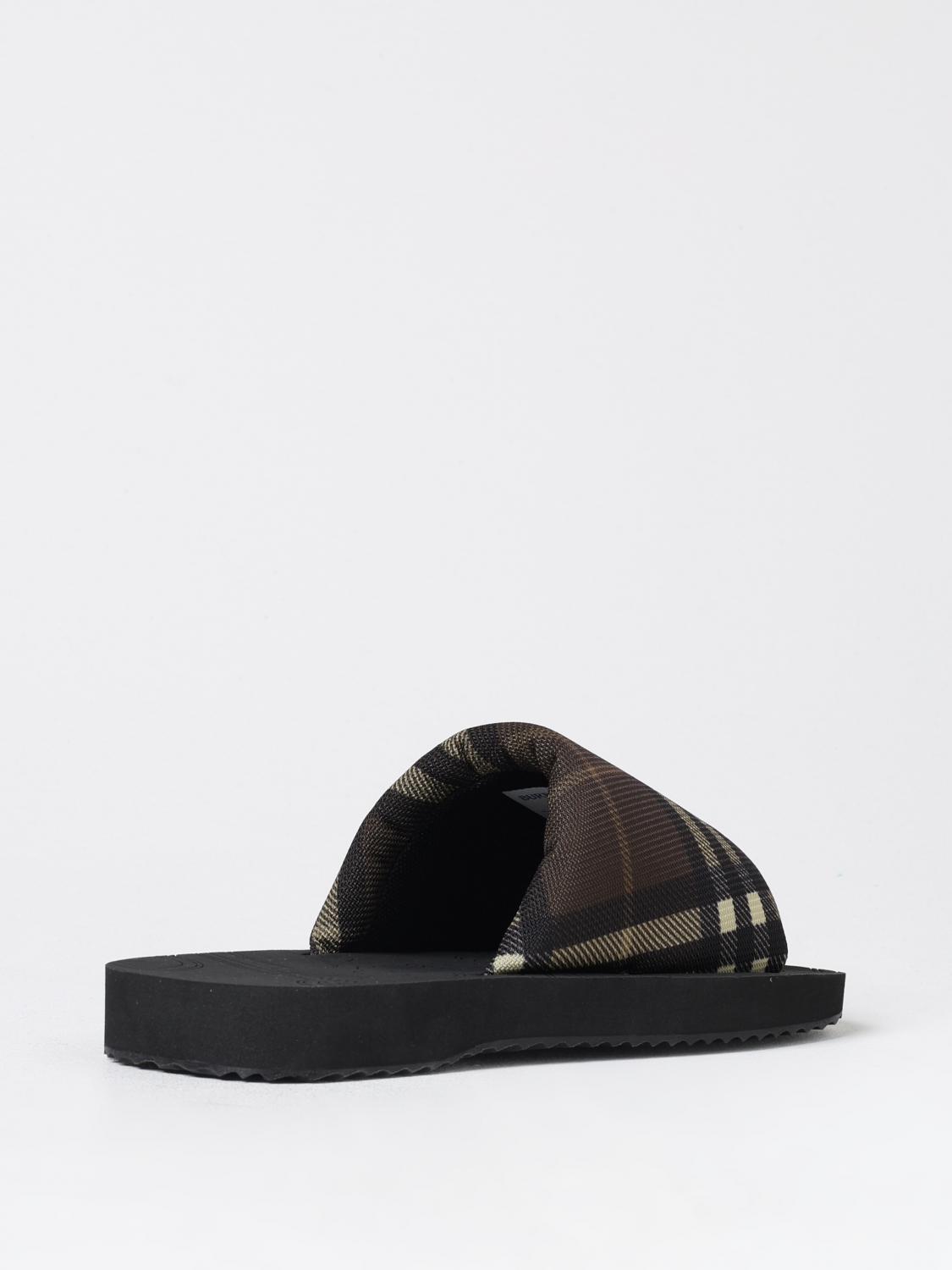BURBERRY SANDALE: Sandales homme Burberry, Noir - Img 3