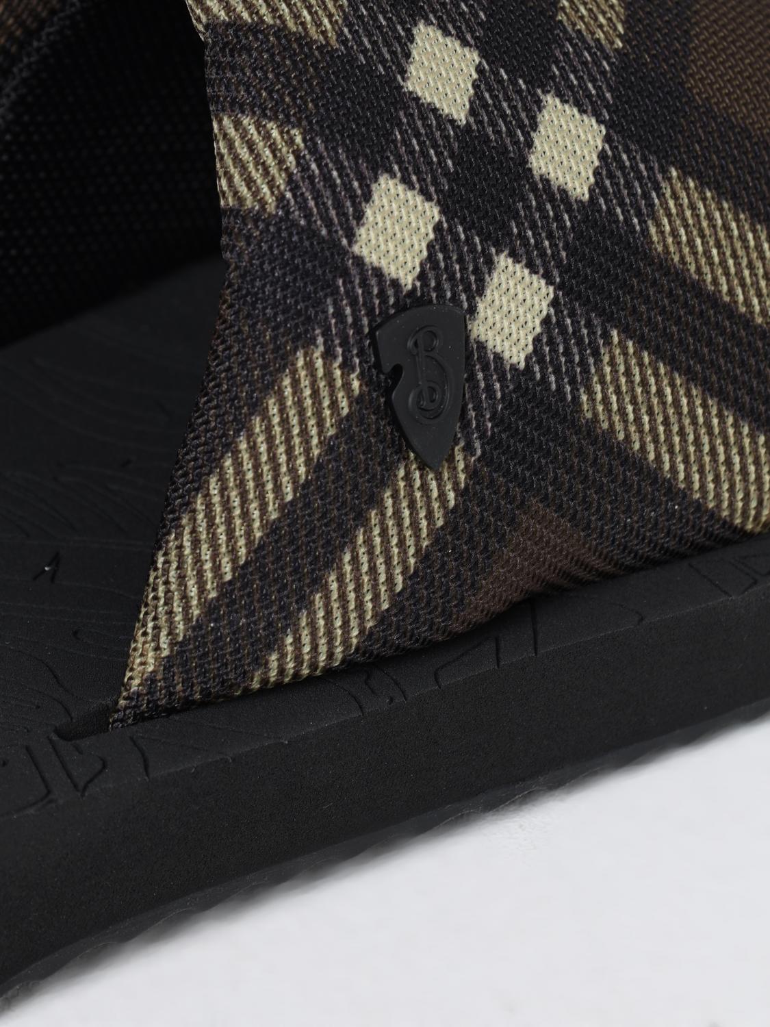 BURBERRY SANDALE: Sandales homme Burberry, Noir - Img 4