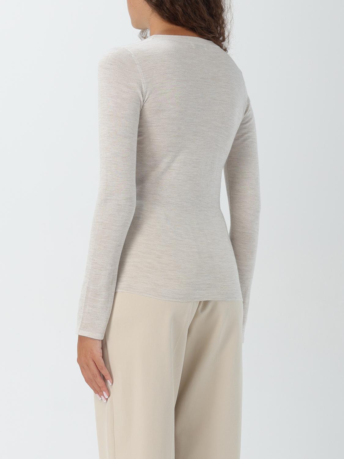 BRUNELLO CUCINELLI PULLOVER: Pullover damen Brunello Cucinelli, Weiß - Img 3