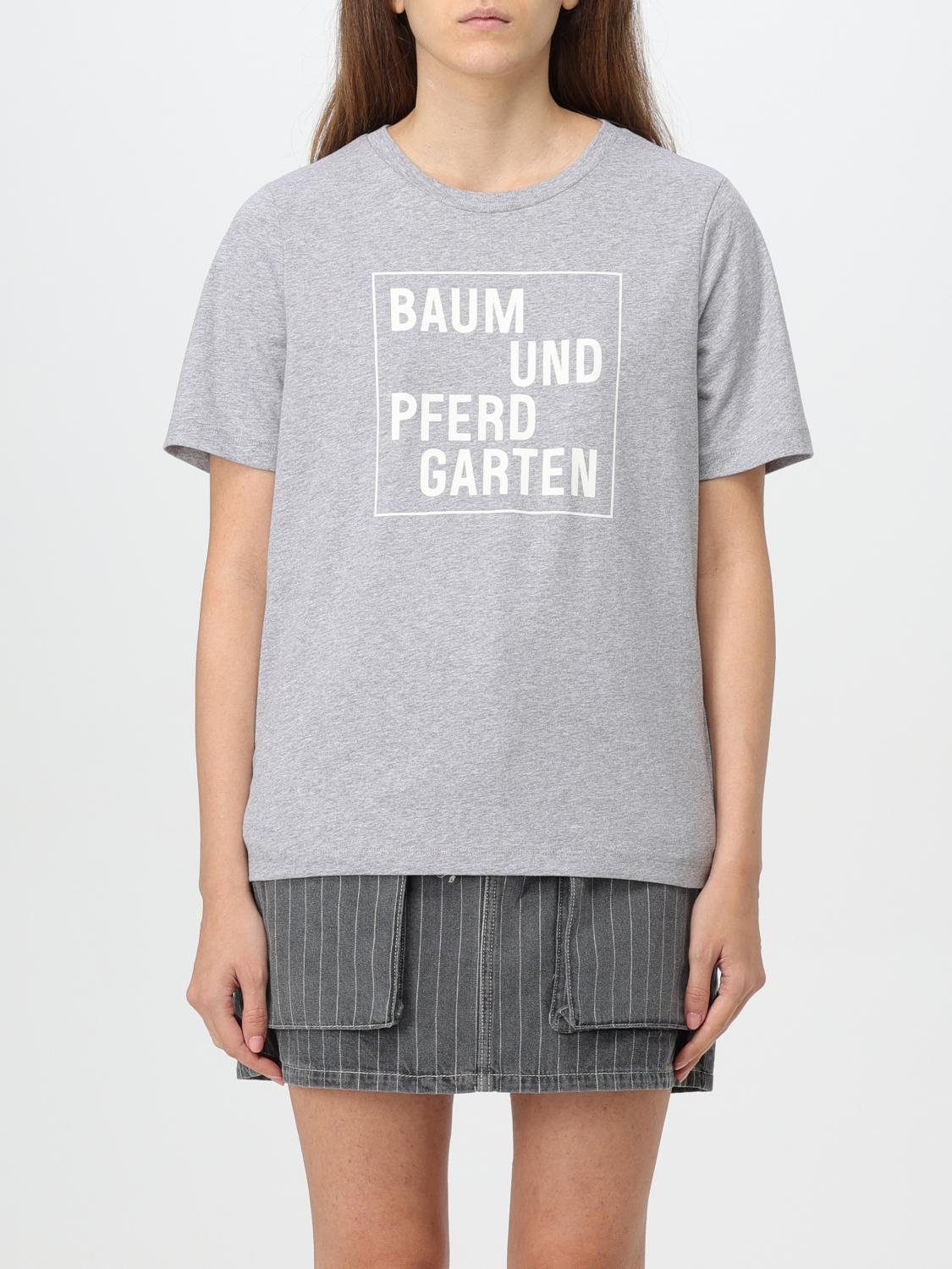 Giglio T-shirt Baum Und Pferdgarten in cotone