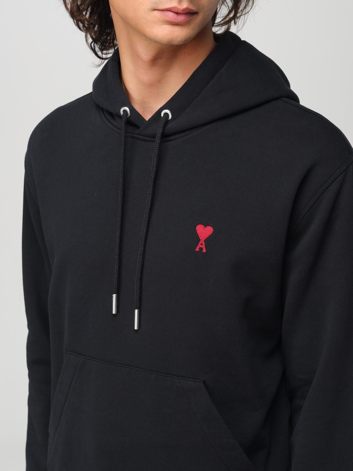 AMI PARIS SWEATSHIRT: Sweatshirt homme Ami Paris, Noir - Img 3