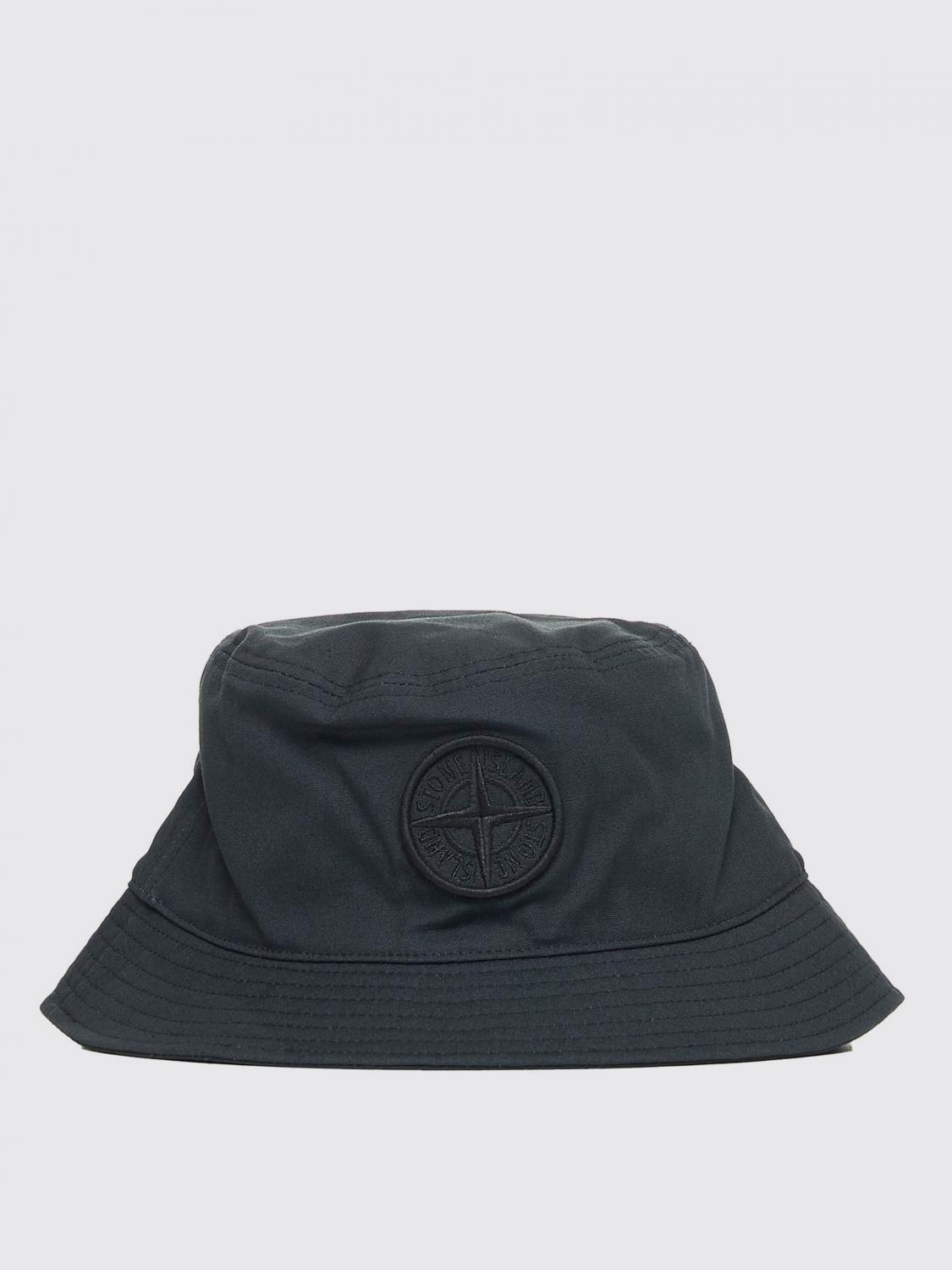 STONE ISLAND HAT: Hat men Stone Island, Black - Img 2