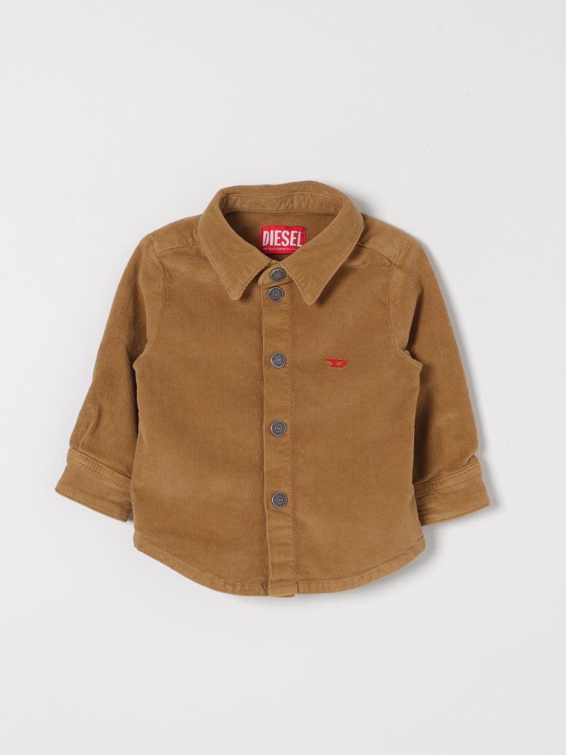 DIESEL SHIRT: Shirt kids Diesel, Beige - Img 1