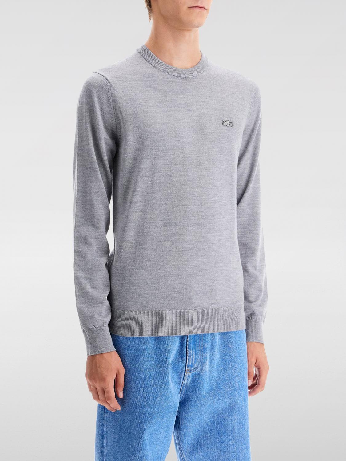 LACOSTE SWEATER: Sweater men Lacoste, Grey - Img 1