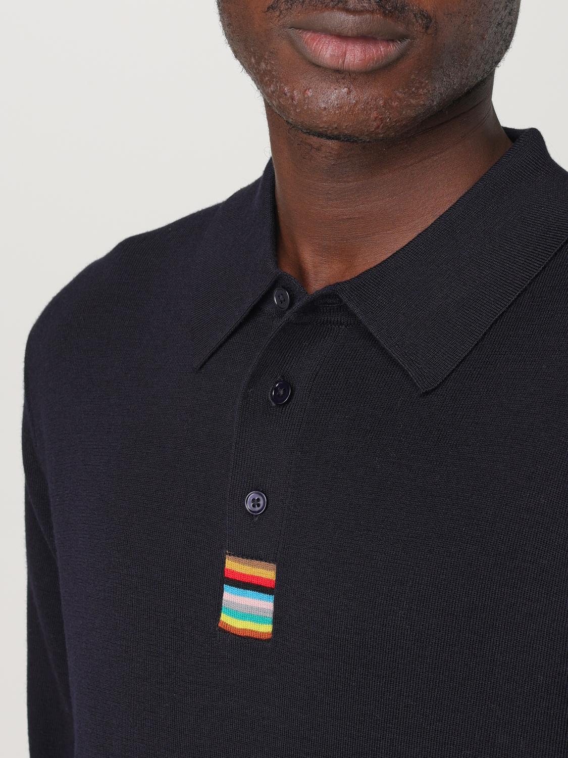 PAUL SMITH POLO: Jersey hombre Paul Smith, Azul Oscuro - Img 3