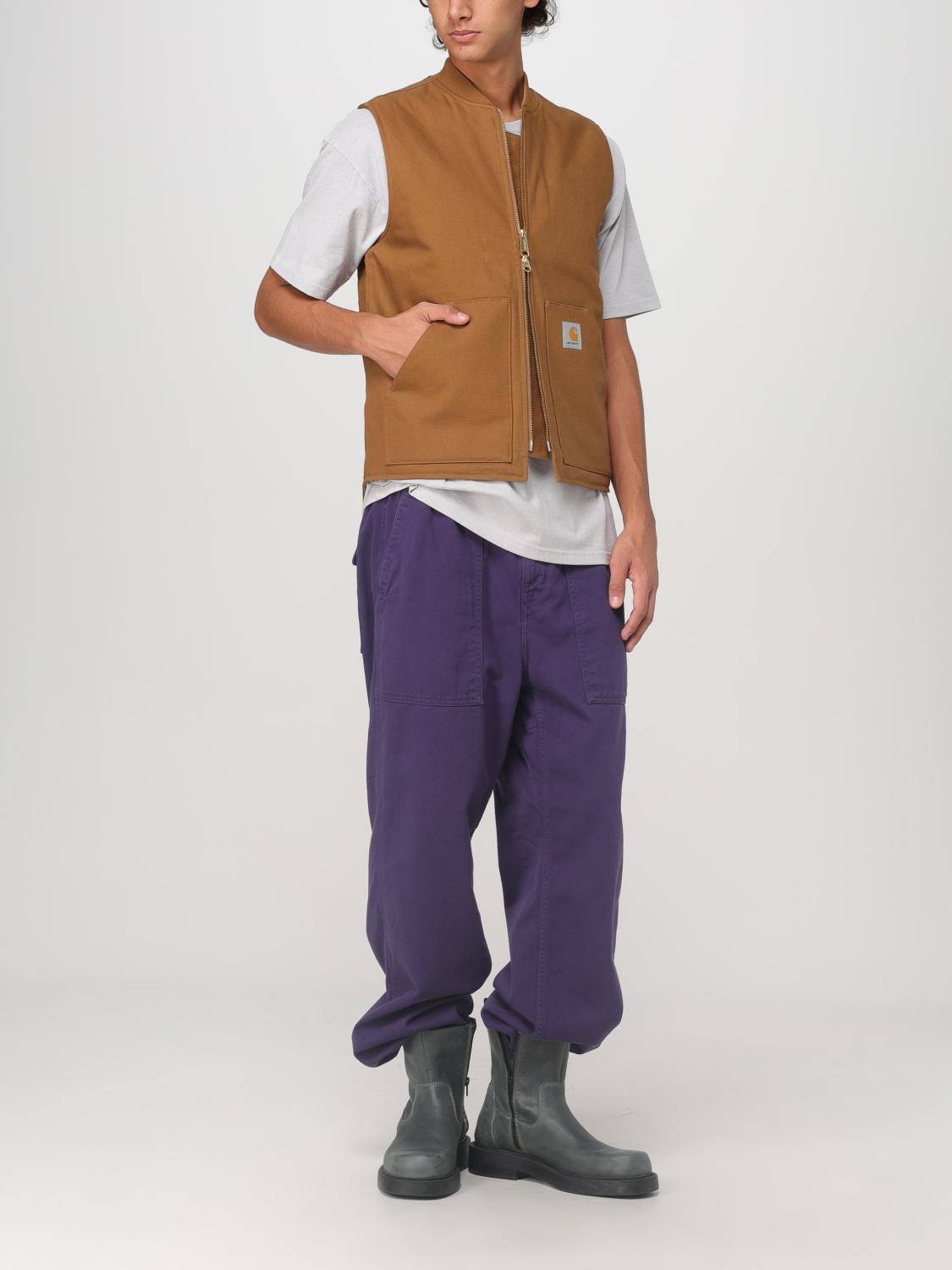 CARHARTT WIP CHALECO: Jersey hombre Carhartt Wip, Marrón - Img 2