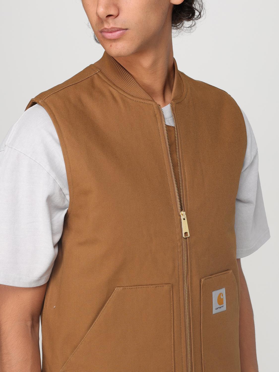CARHARTT WIP CHALECO: Jersey hombre Carhartt Wip, Marrón - Img 5