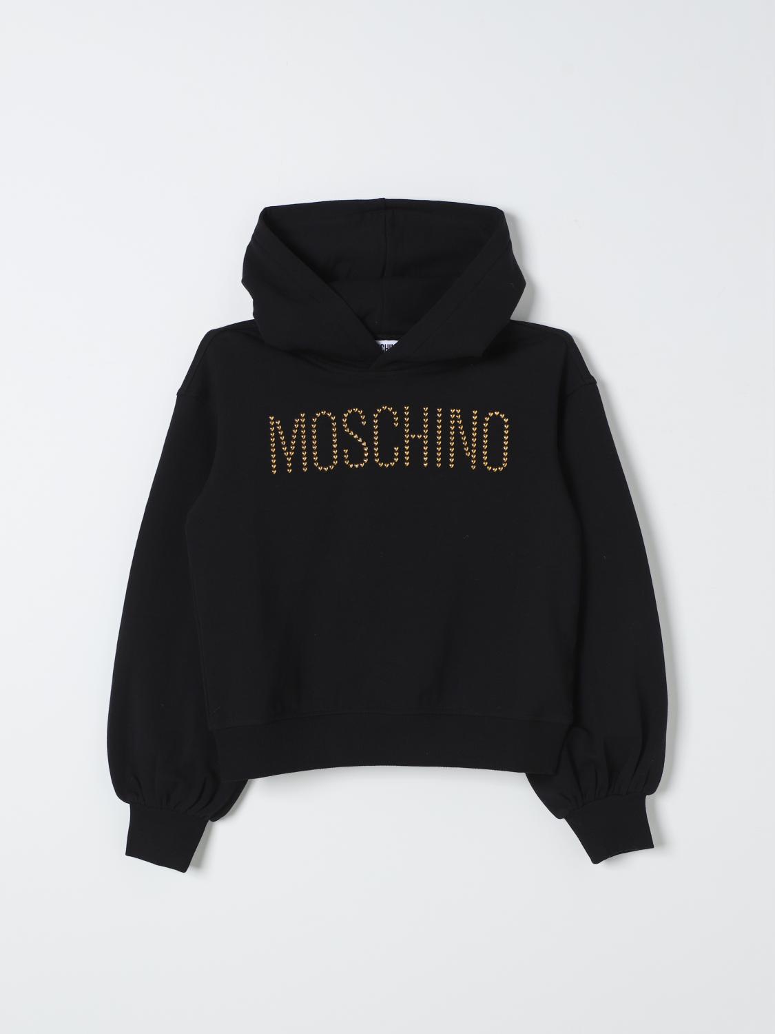 MOSCHINO PULLOVER: Pullover kinder Moschino, Schwarz - Img 1