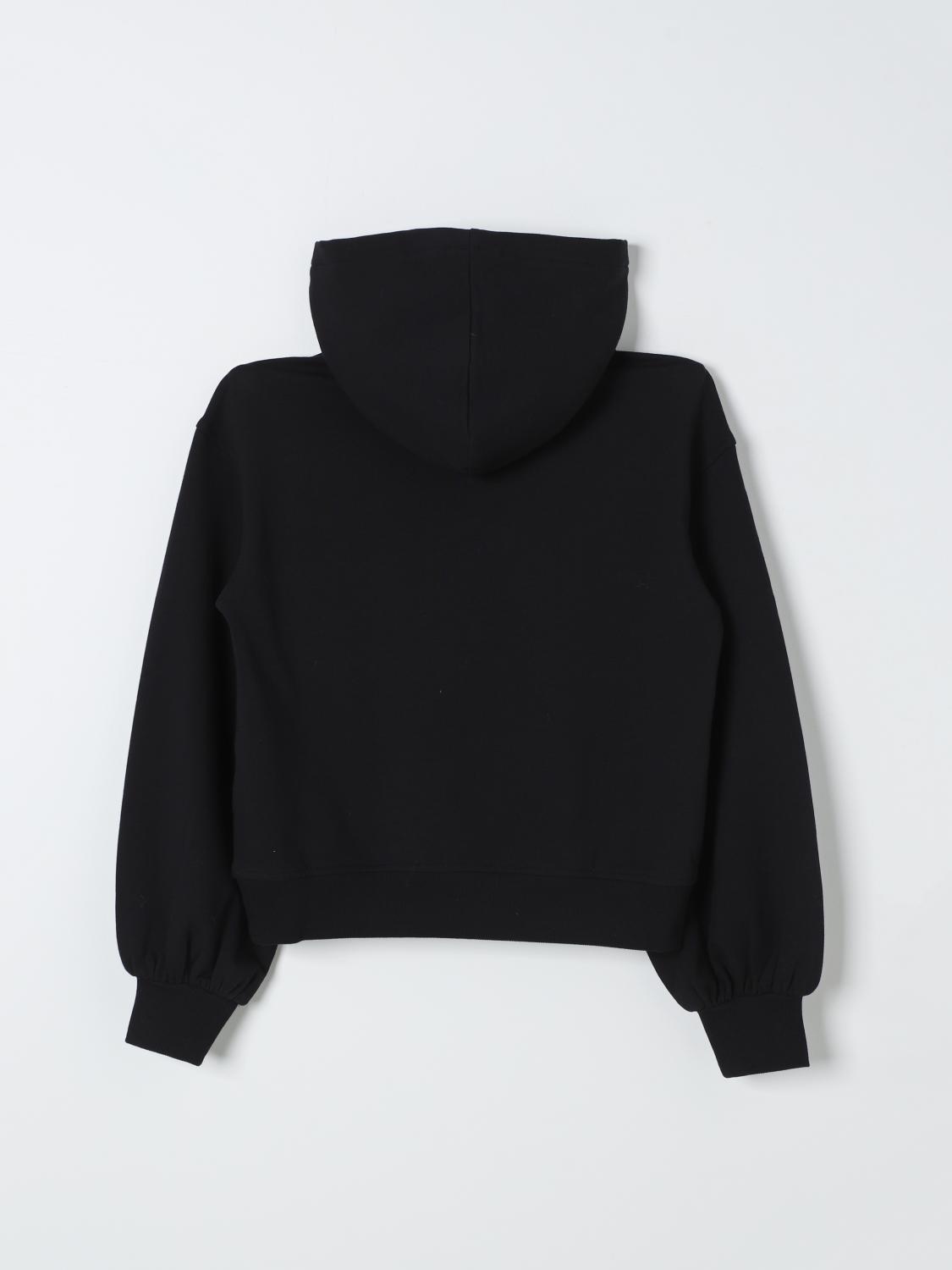 MOSCHINO PULLOVER: Pullover kinder Moschino, Schwarz - Img 2