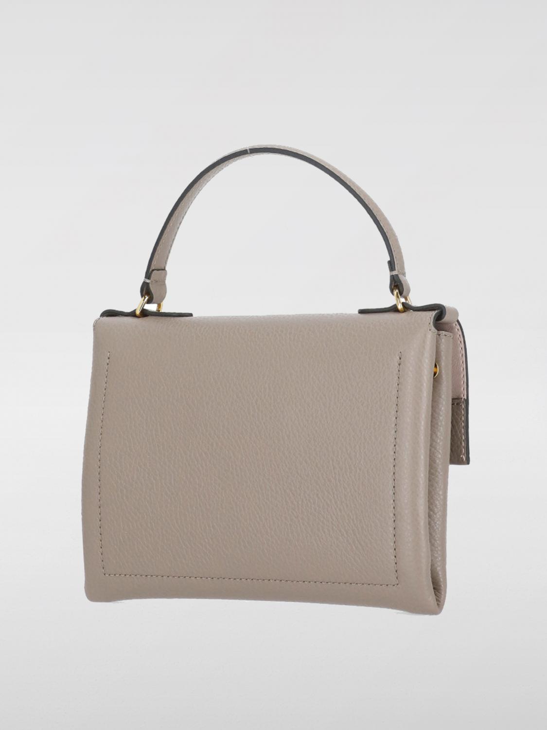 COCCINELLE BORSA MINI: Borsa Arlettis Coccinelle in pelle a grana , Beige - Img 2
