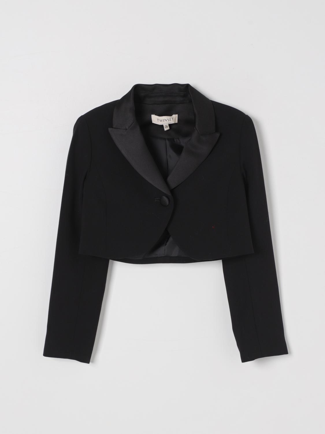 TWINSET BLAZER: Blazer enfant Twinset, Noir - Img 1