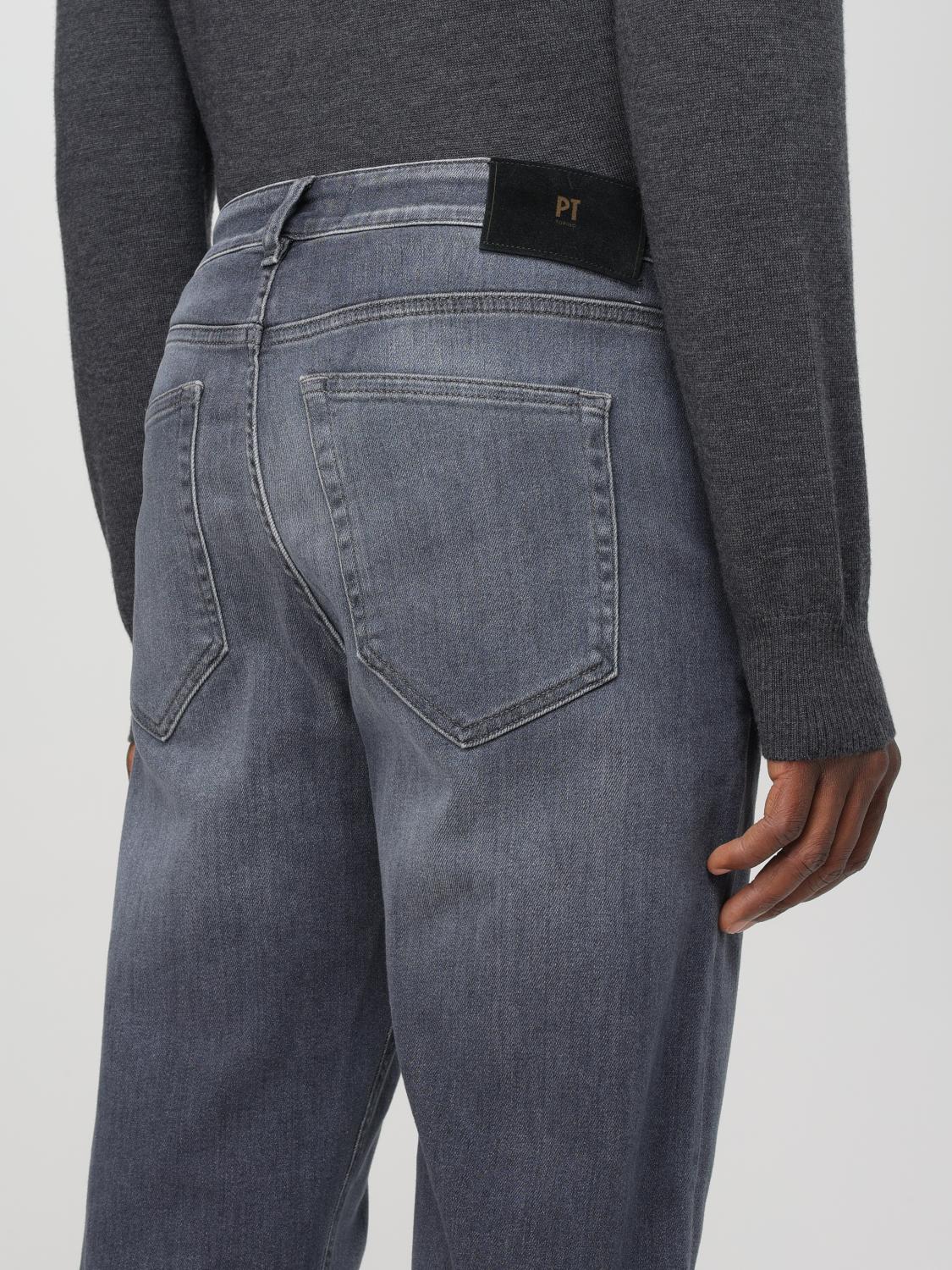 Pt Torino Jeans men - Grey | C5ZP01Z0CA4710 | GIGLIO.COM
