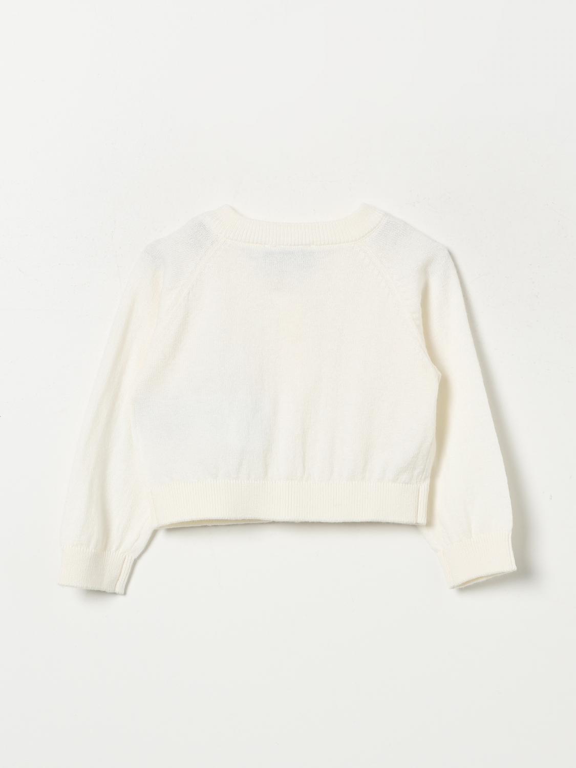 MOSCHINO SWEATER: Sweater kids Moschino, Yellow Cream - Img 2