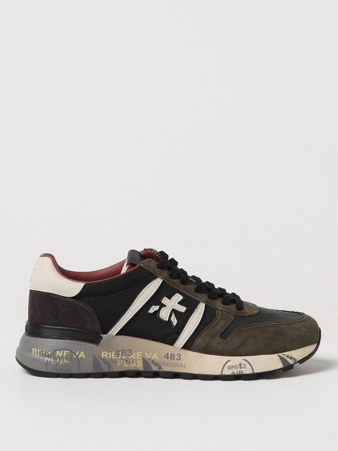 PREMIATA スニーカー: スニーカー メンズ Premiata, グリーン - Img 1
