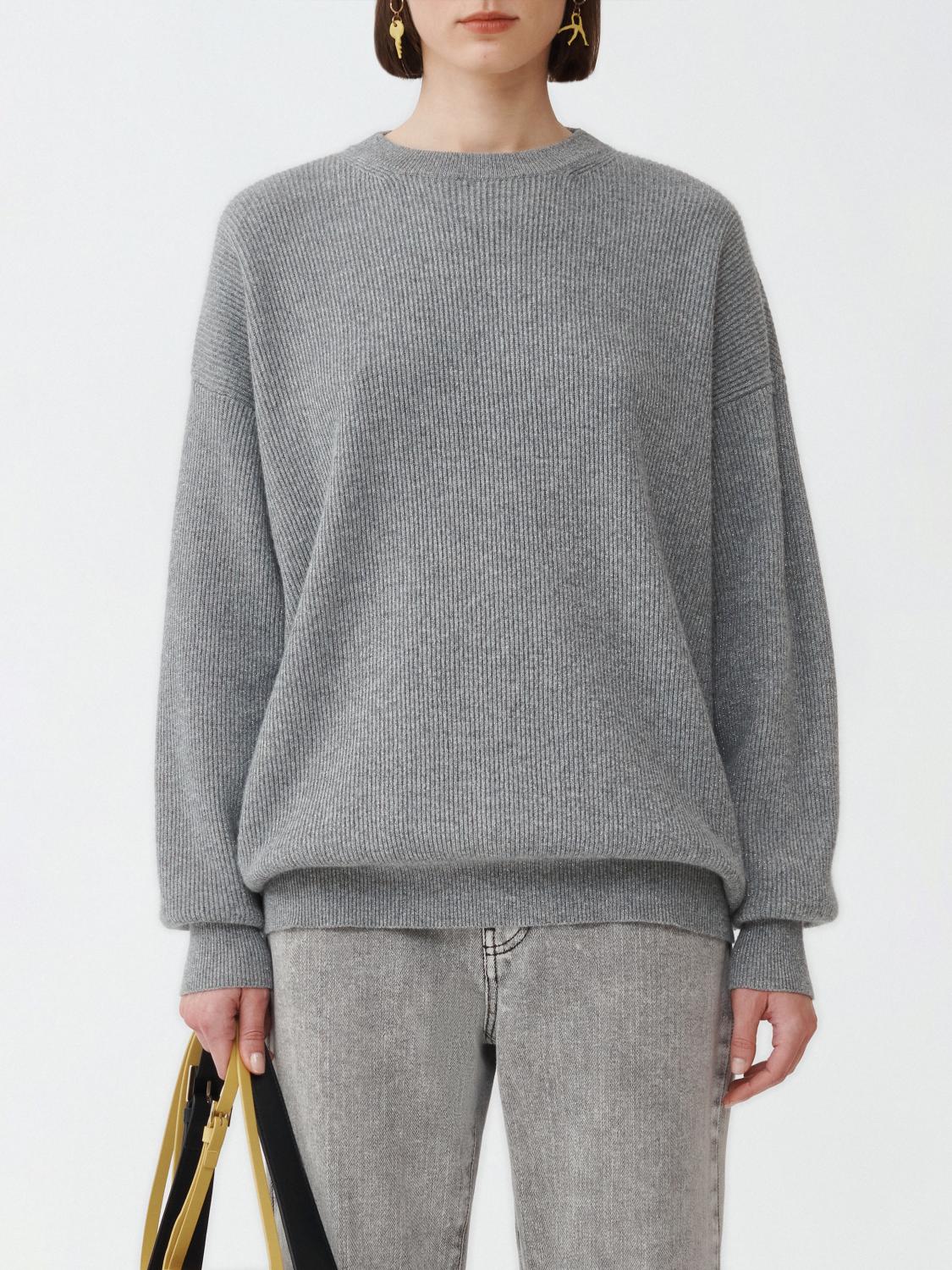 FABIANA FILIPPI MAGLIA: Pullover Fabiana Filippi in cashmere , Grigio - Img 1