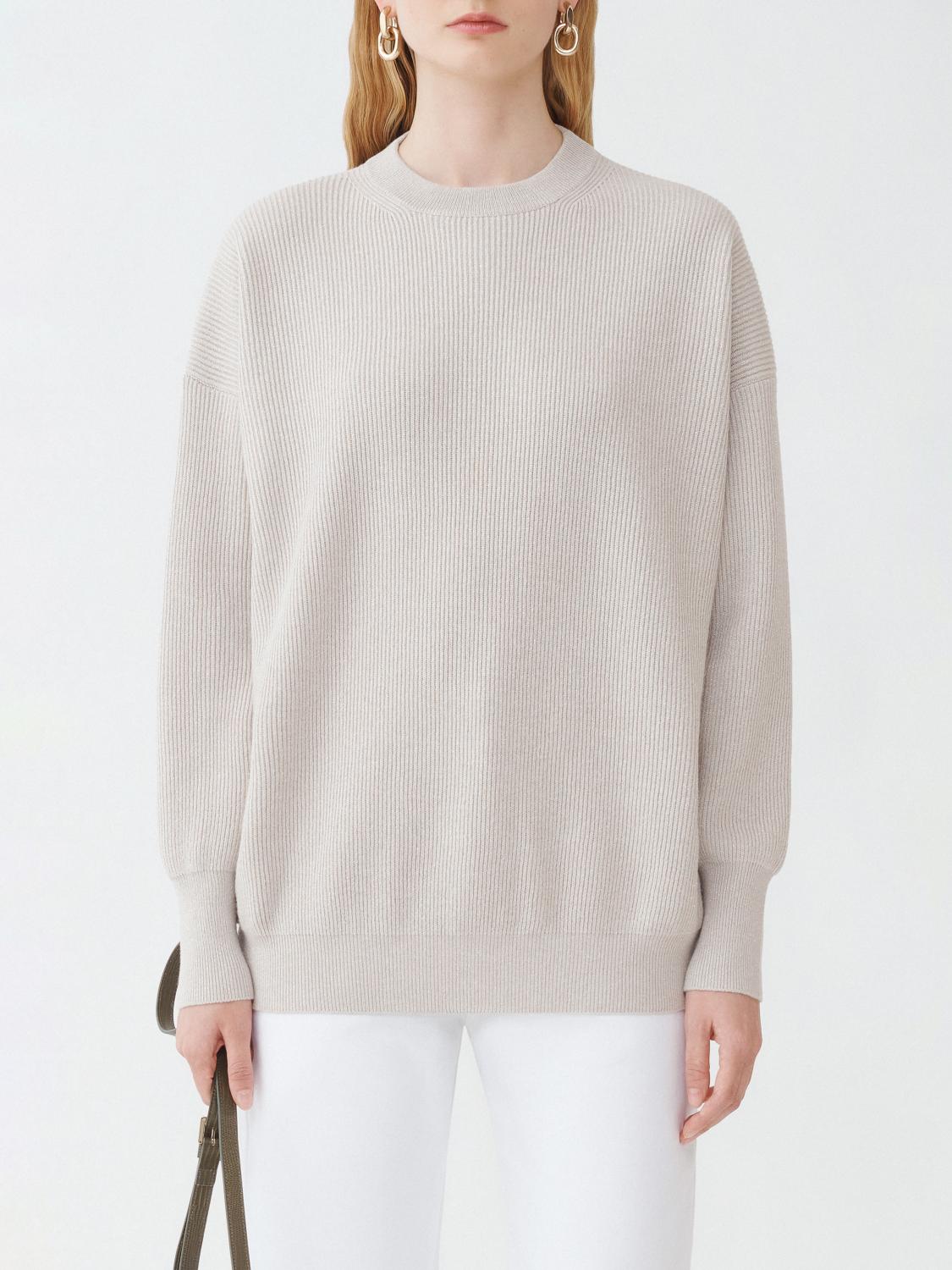 FABIANA FILIPPI SWEATER: Sweater woman Fabiana Filippi, Beige - Img 1