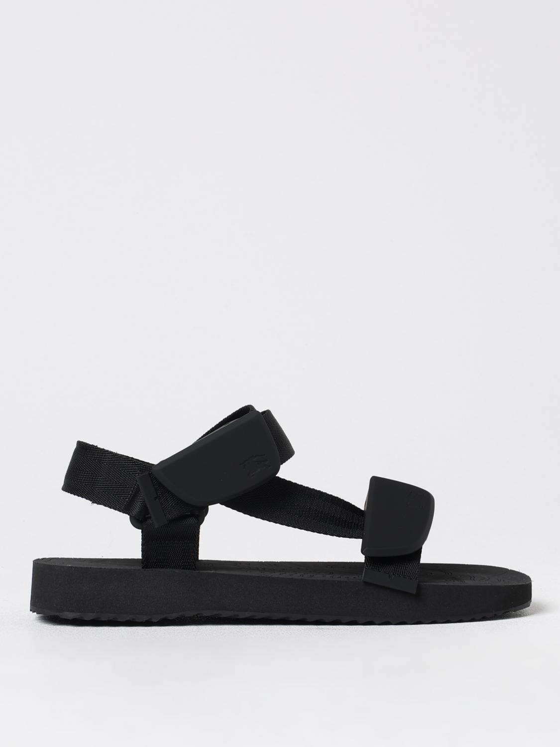 BURBERRY SANDALI: Sandalo Burberry in nylon , Nero - Img 1