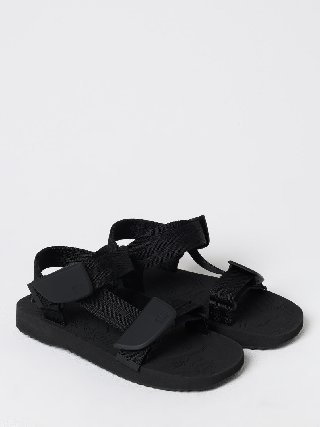 BURBERRY SANDALI: Sandalo Burberry in nylon , Nero - Img 2