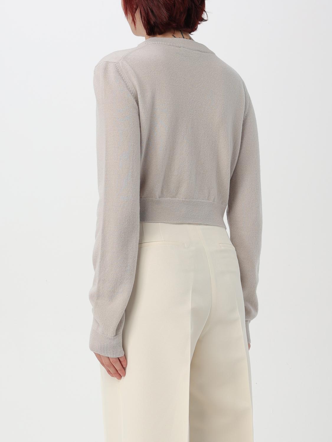 ROBERTO COLLINA MAGLIA: Pullover cropped Roberto Collina in maglia , Bianco - Img 2