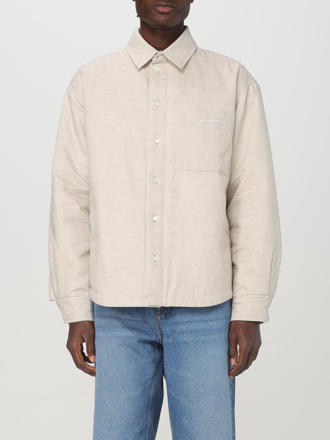 JACQUEMUS SHIRT: Shirt men Jacquemus, Beige - Img 1