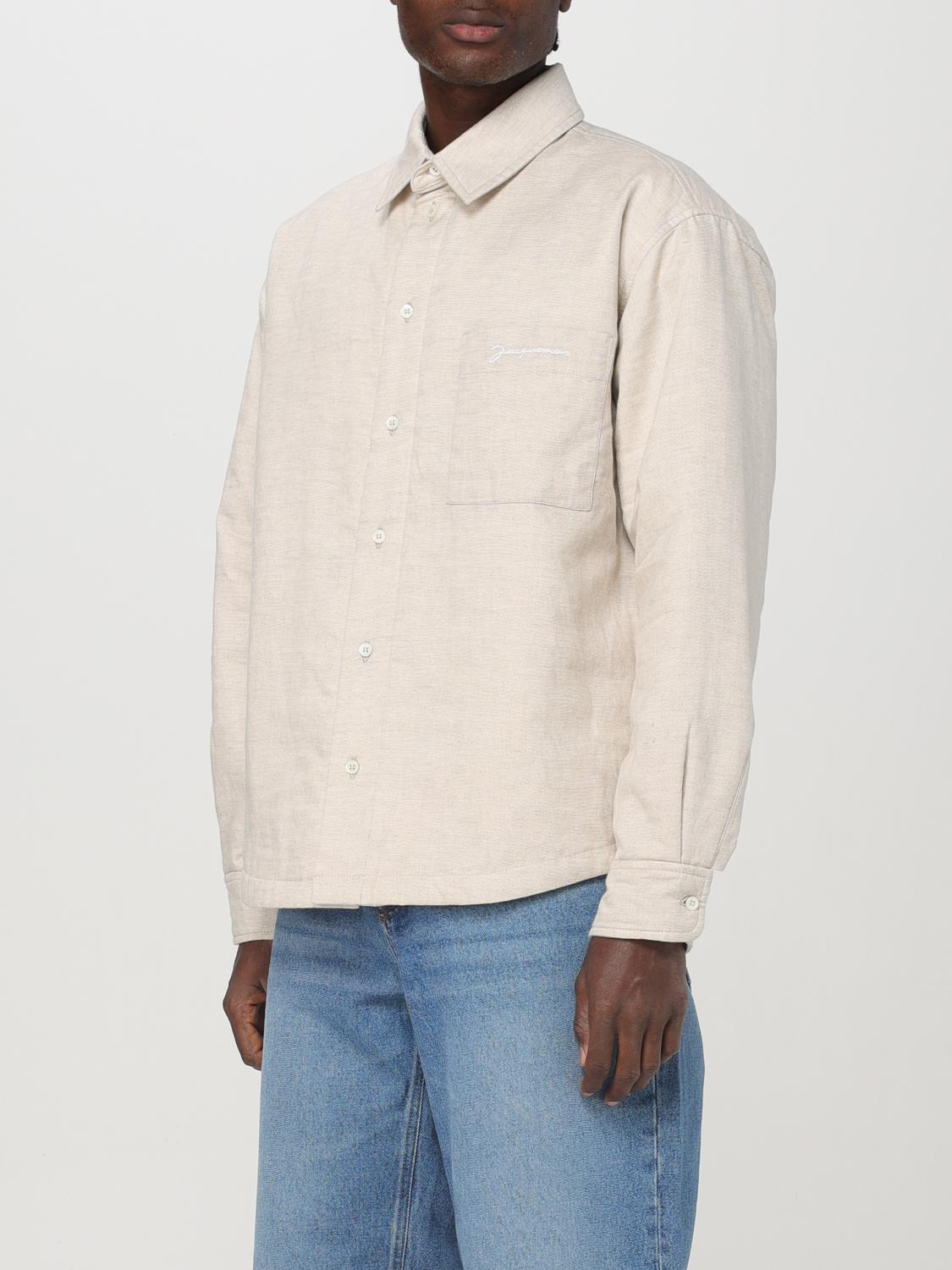 JACQUEMUS SHIRT: Shirt men Jacquemus, Beige - Img 4