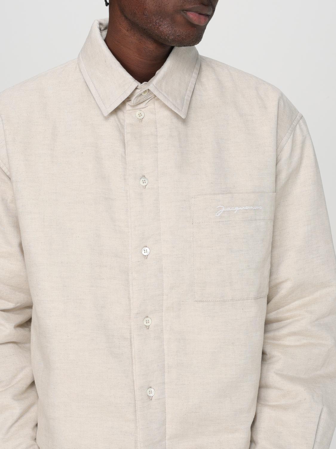 JACQUEMUS SHIRT: Shirt men Jacquemus, Beige - Img 5