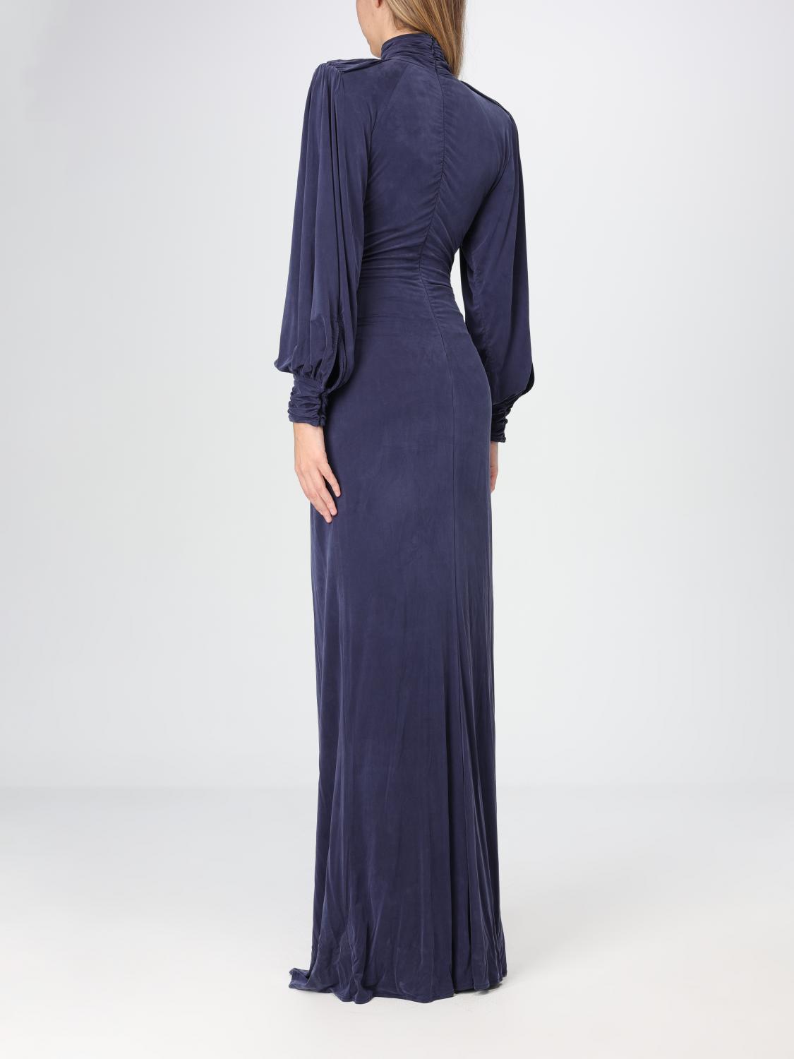 ワンピース ELISABETTA FRANCHI Woman Dress Blue AM96S CO4 Elisabetta Franchi Blue Dress for Women
