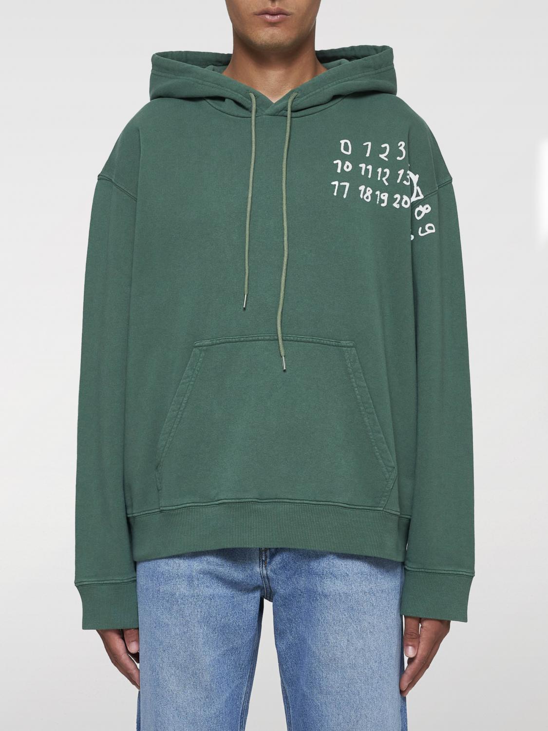 MM6 MAISON MARGIELA SWEATSHIRT: Sweater men Mm6 Maison Margiela, Green - Img 1