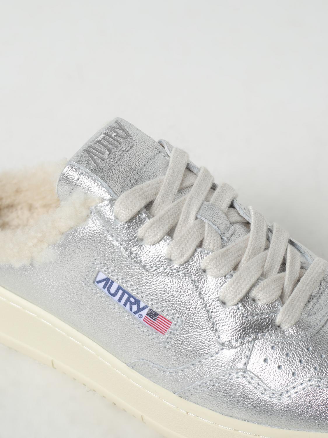 スニーカー AUTRY Woman Sneakers Silver MULWLR01 AUTRY: Sneakers woman - Silver | Autry sneakers MULWLR01
