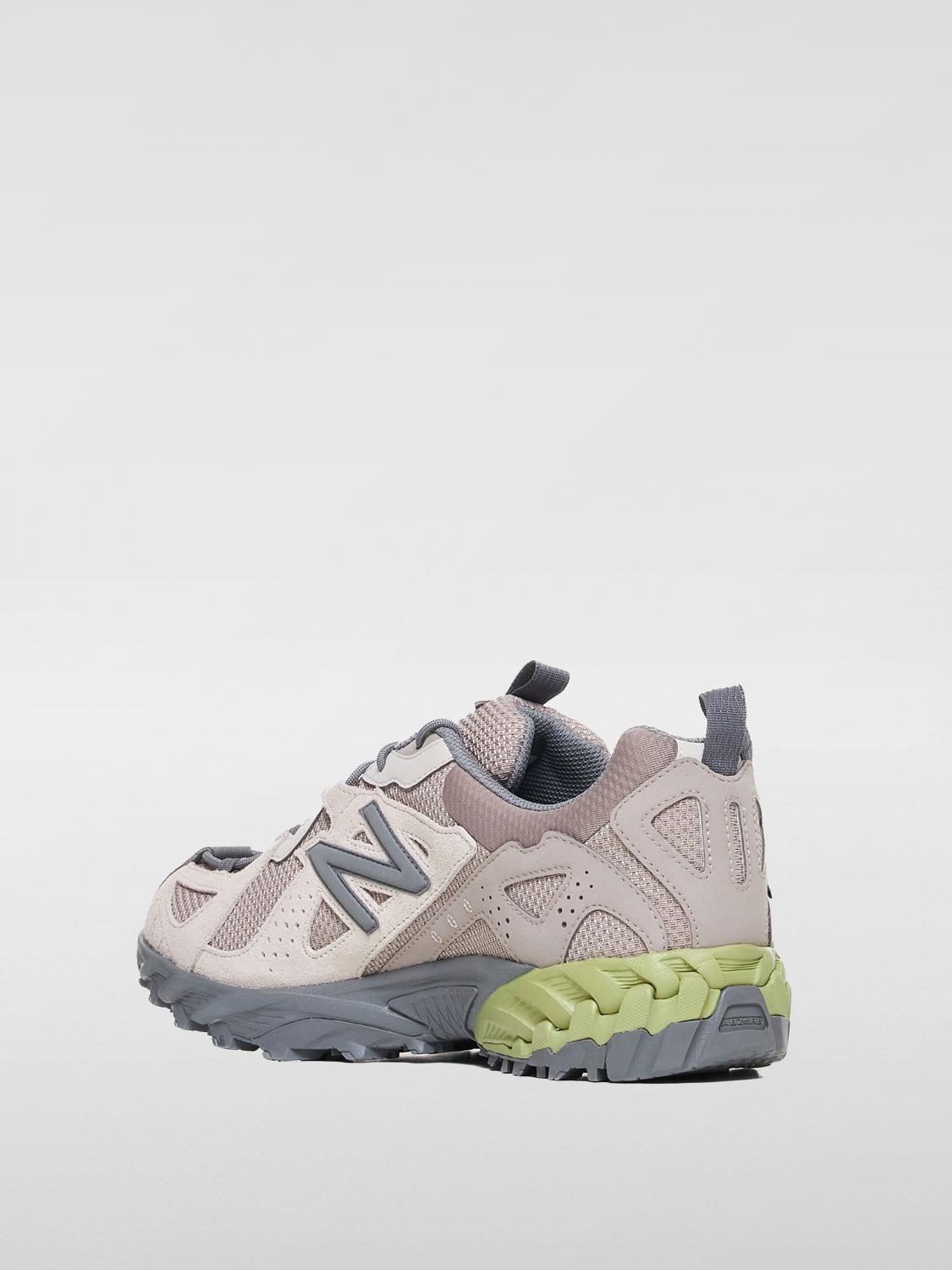 NEW BALANCE SNEAKERS: Sneakers 610Xv1 New Balance in pelle e Gore-tex, Kaki - Img 3