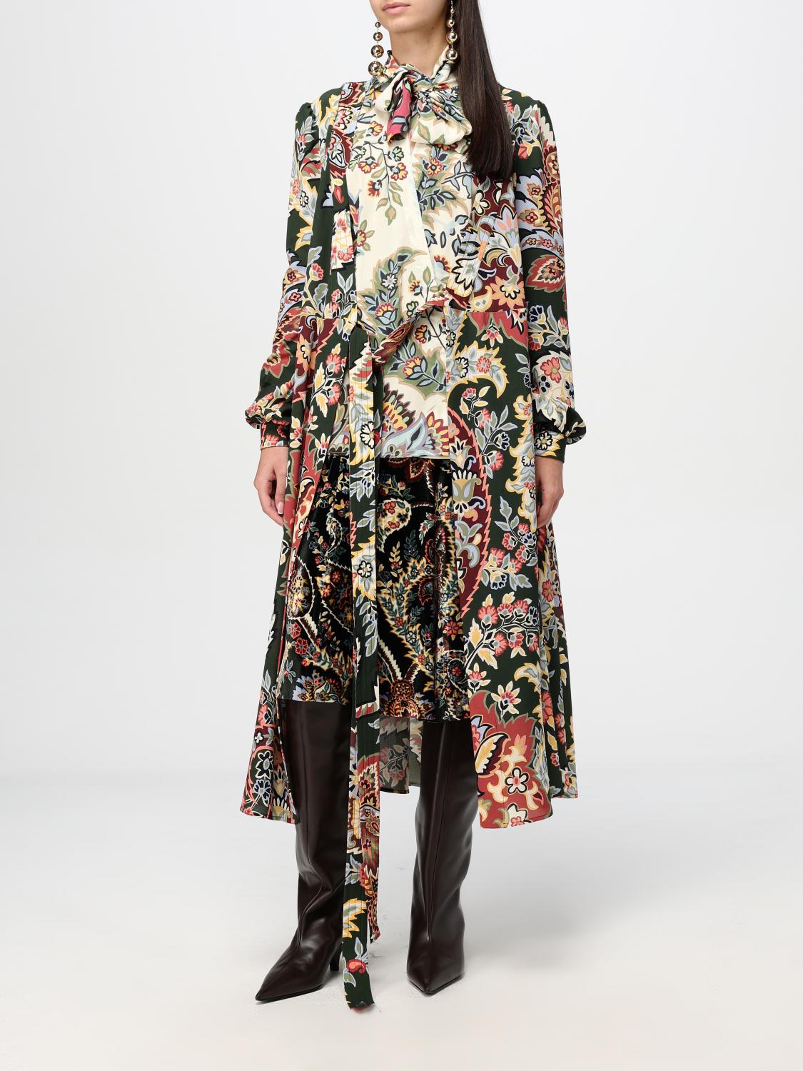 ETRO SHIRT: Shirt woman Etro, Beige - Img 2