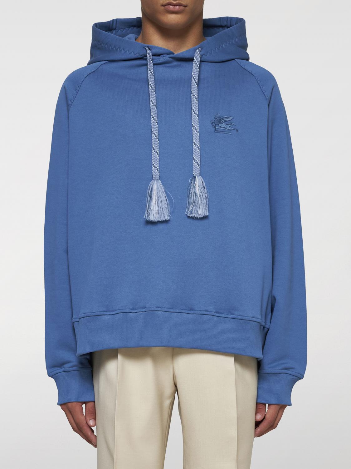 ETRO SWEATSHIRT: Sweater men Etro, Blue - Img 1