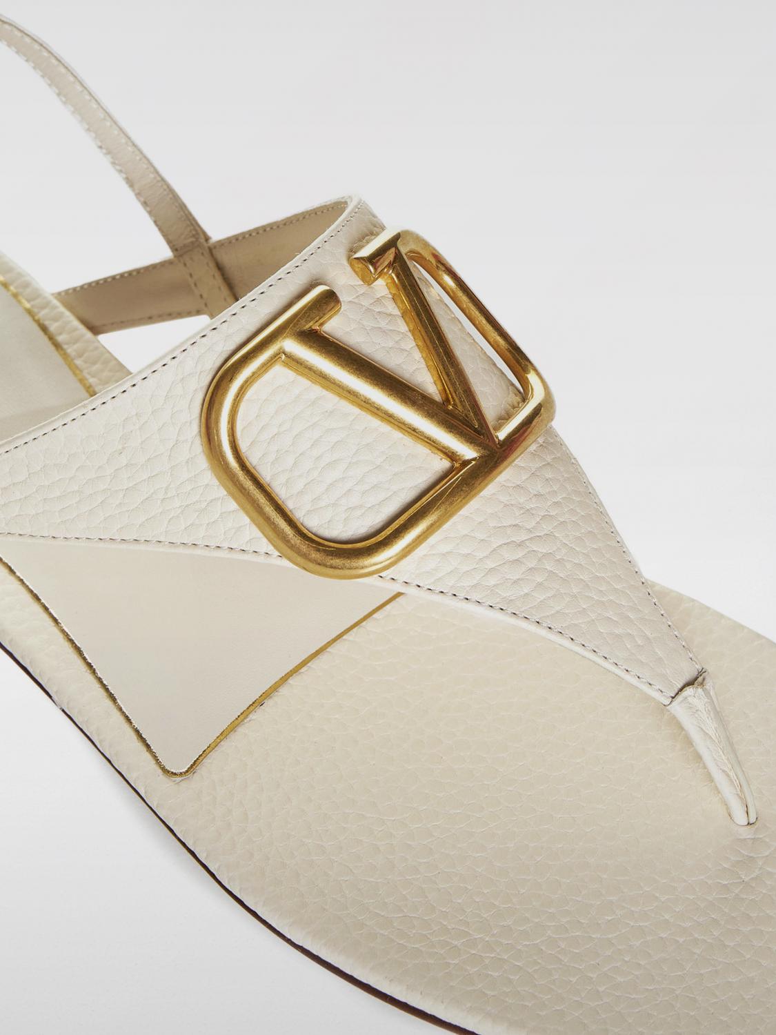 VALENTINO GARAVANI：ヒールサンダル レディース - アイボリー